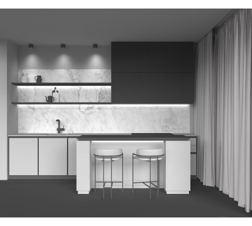 Накладной светильник Maytoni Alfa LED C064CL-01-15W3K-RD-B