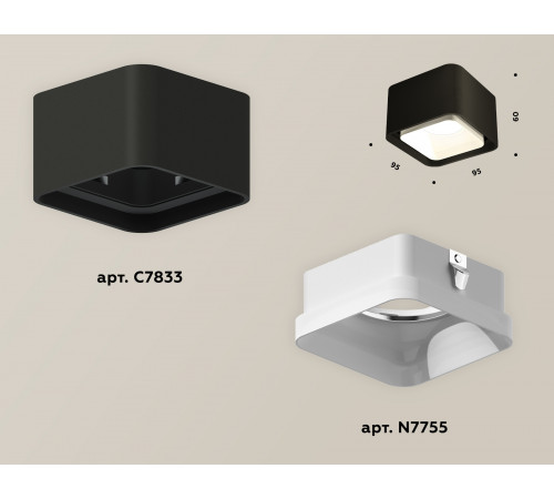 Потолочный светильник Ambrella Light Techno Spot XS7833021 (C7833, N7755) Потолочный светильник Ambrella Light Techno Spot XS7833021 (C7833, N7755)