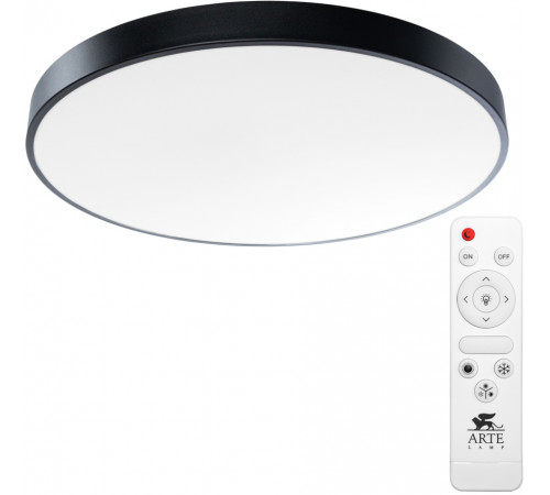 Потолочный светодиодный светильник Arte Lamp Arena A2673PL-1BK Потолочный светодиодный светильник Arte Lamp Arena A2673PL-1BK