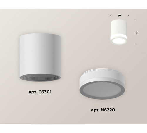Накладной светильник Ambrella Light Techno XS6301060 (C6301, N6220)