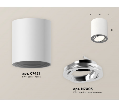 Потолочный светильник Ambrella Light Techno Spot XS7421002 (C7421, N7003) Потолочный светильник Ambrella Light Techno Spot XS7421002 (C7421, N7003)