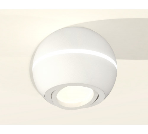 Накладной поворотный светильник с дополнительной подсветкой Ambrella Light Techno XS1101020 (C1101, N7001) Накладной поворотный светильник с дополнительной подсветкой Ambrella Light Techno XS1101020 (C1101, N7001)