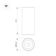 Накладной светильник Arlight SP-GABI-SURFACE-R50-9W Day4000 052334