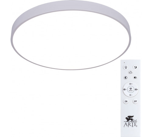 Потолочный светодиодный светильник Arte Lamp Arena A2671PL-1WH Потолочный светодиодный светильник Arte Lamp Arena A2671PL-1WH