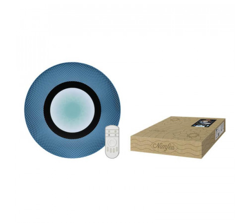 Потолочный светодиодный светильник Fametto Nimfea DLC-N501 38W GLASS/CLEAR Потолочный светодиодный светильник Fametto Nimfea DLC-N501 38W GLASS/CLEAR