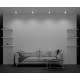 Накладной светильник Maytoni Glam C096CL-GX53-W
