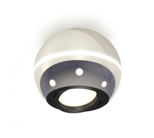 Накладной поворотный светильник с дополнительной подсветкой Ambrella Light Techno XS1104010 (C1104, N7002)