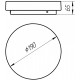 Накладной светильник Arte Lamp Aqva-tablet Led A6812PL-1WH