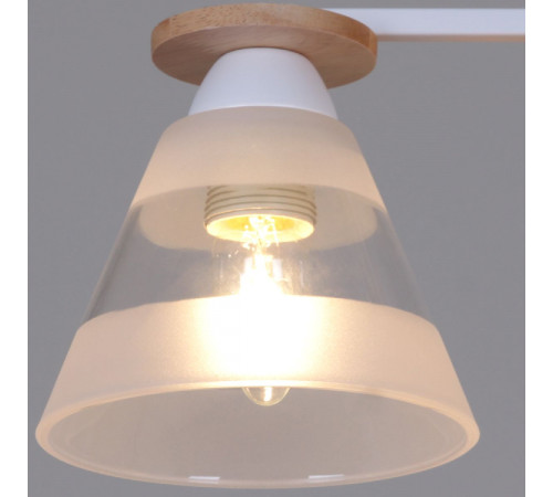 Потолочный светильник Reluce 01630-0.3-02 WH+WOOD Потолочный светильник Reluce 01630-0.3-02 WH+WOOD