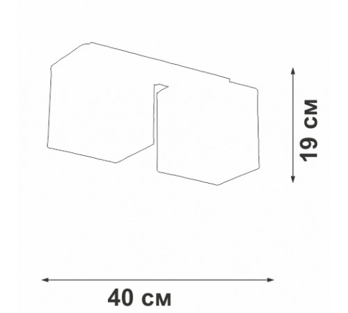 Потолочный светильник Vitaluce V2879-1/2PL Потолочный светильник Vitaluce V2879-1/2PL
