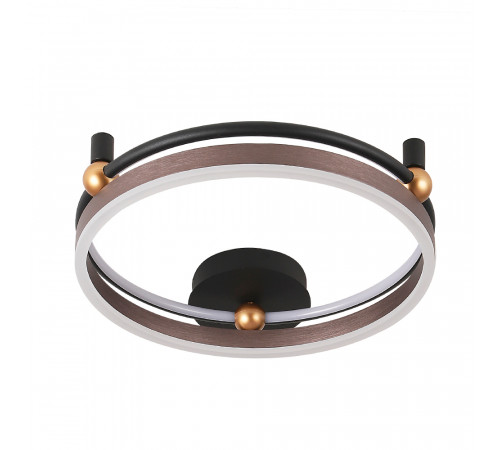 Потолочный светильник Crystal Lux FERNANDO PL48W LED COFFEE/BLACK Потолочный светильник Crystal Lux FERNANDO PL48W LED COFFEE/BLACK