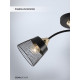 Потолочный светильник Seven Fires Bens SF3381/2C-BK-FGD-BK