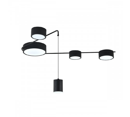 Потолочный светильник Indigo Modulo 14028/5С Black V000161L Потолочный светильник Indigo Modulo 14028/5С Black V000161L