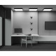 Потолочный светильник Maytoni Zon C032CL-90W4K-SQ-B