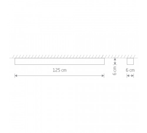 Потолочный светильник Nowodvorski Soft Ceiling Led 120x6 7536 Потолочный светильник Nowodvorski Soft Ceiling Led 120x6 7536
