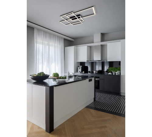 Потолочный светодиодный светильник Maytoni Line MOD015CL-L80B Потолочный светодиодный светильник Maytoni Line MOD015CL-L80B