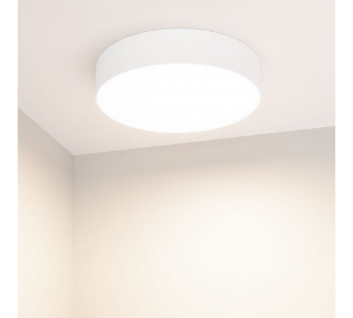 Потолочный светильник Arlight IM-RONDO-EMERGENCY-3H-R250-33W Day4000 (WH, 120 deg, 230V) 041061