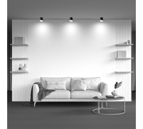 Потолочный светильник Maytoni Technical Hoop C086CM-GX53-MRD-BG