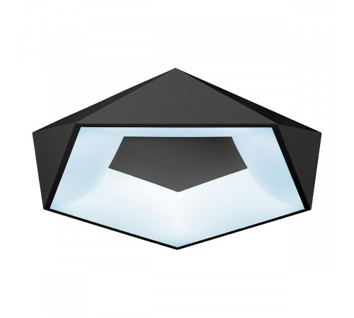 Потолочный светодиодный светильник iLedex Luminous S1889/55 BK