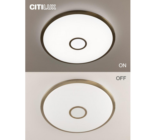 Потолочный светодиодный светильник Citilux Старлайт Смарт CL703A103G