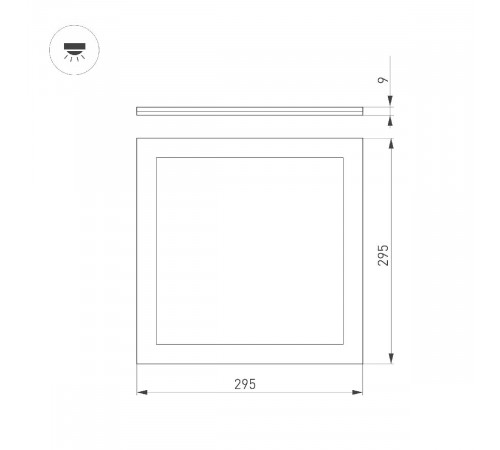 Светодиодная панель Arlight DL-INTENSO-S300x300-18W Warm3000 (WH, 120 deg, CRI90, 230V) 043551 Светодиодная панель Arlight DL-INTENSO-S300x300-18W Warm3000 (WH, 120 deg, CRI90, 230V) 043551