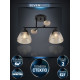 Потолочный светильник Seven Fires Aislin SF3375/2C-BK-WD-AM