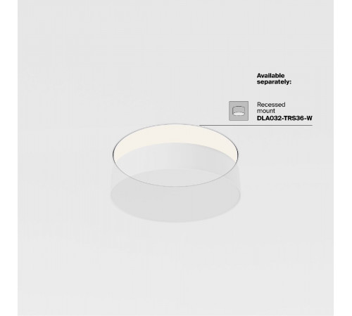 Потолочный светильник Maytoni Zon C032CL-36W4K-RD-B Потолочный светильник Maytoni Zon C032CL-36W4K-RD-B
