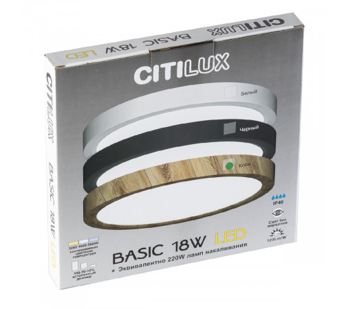 Потолочный светильник Citilux Бейсик CL738122N Потолочный светильник Citilux Бейсик CL738122N