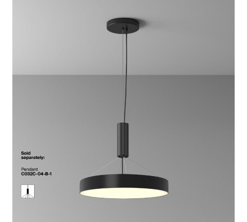 Потолочный светильник Maytoni Zon C032CL-45W3K-RD-B Потолочный светильник Maytoni Zon C032CL-45W3K-RD-B
