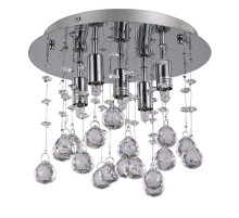 Потолочный светильник Ideal Lux Moonlight PL5 Cromo 094649