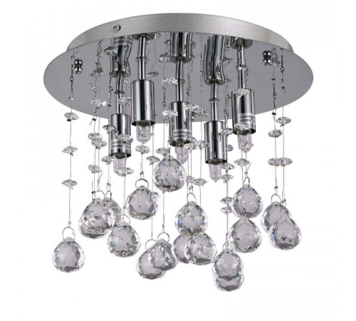 Потолочный светильник Ideal Lux Moonlight PL5 Cromo 094649 Потолочный светильник Ideal Lux Moonlight PL5 Cromo 094649