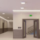 Потолочный светильник Arlight IM-QUADRO-EMERGENCY-3H-S350x350-33W Warm3000 (WH, 120 deg, 230V) 041010