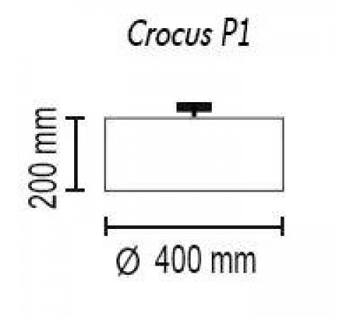Потолочный светильник TopDecor Crocus Glade P1 01 03g Потолочный светильник TopDecor Crocus Glade P1 01 03g