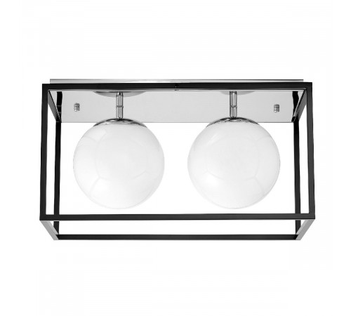 Потолочный светильник Lumina Deco Maldini LDC 8060-2 CHR+BK Потолочный светильник Lumina Deco Maldini LDC 8060-2 CHR+BK