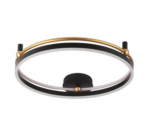 Потолочный светильник Crystal Lux FERNANDO PL72W LED BLACK/GOLD Потолочный светильник Crystal Lux FERNANDO PL72W LED BLACK/GOLD