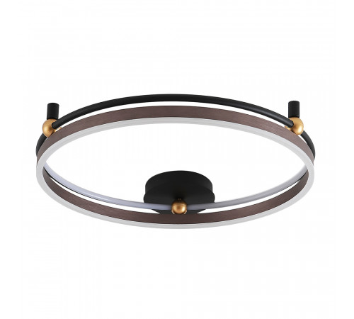 Потолочный светильник Crystal Lux FERNANDO PL72W LED COFFEE/BLACK Потолочный светильник Crystal Lux FERNANDO PL72W LED COFFEE/BLACK