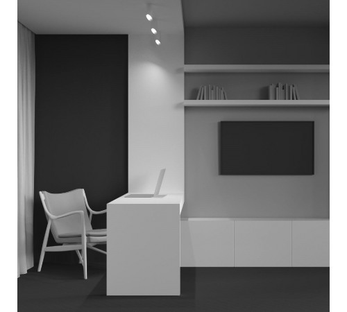 Потолочный светильник Maytoni Technical Lipari C044CL-01-15GU10-W Потолочный светильник Maytoni Technical Lipari C044CL-01-15GU10-W
