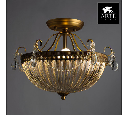 Потолочный светильник Arte Lamp Schelenberg A4410PL-3SR Потолочный светильник Arte Lamp Schelenberg A4410PL-3SR