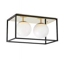 Потолочный светильник Lumina Deco Maldini LDC 8060-2 F.GD+BK