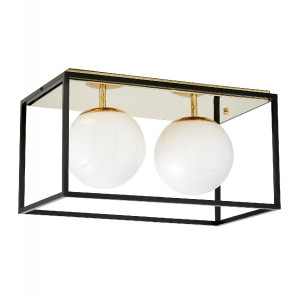 Потолочный светильник Lumina Deco Maldini LDC 8060-2 F.GD+BK