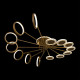 Потолочный светильник Loft IT Megan 10164L Gold