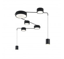 Потолочный светильник Indigo Modulo 14028/7С Black V000160L