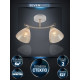 Потолочный светильник Seven Fires Goriya SF3383/2C-WT-FGD-AM