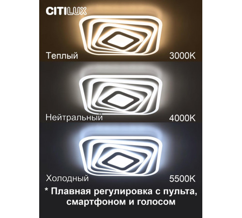 Потолочный светильник Citilux Триест CL737A44E