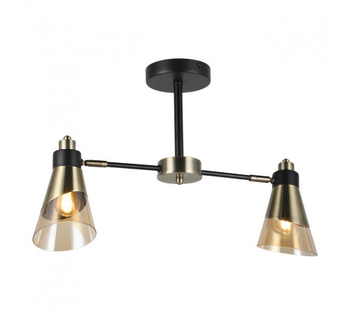 Потолочный светильник IMEX MD.51902-2-S-BK+AB Потолочный светильник IMEX MD.51902-2-S-BK+AB