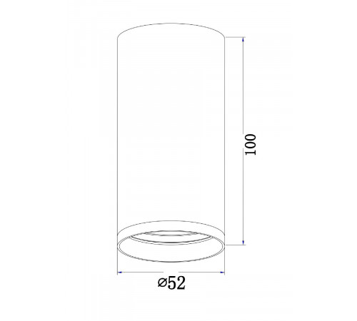 Потолочный светильник Maytoni FOCUS S C052CL-01MG Потолочный светильник Maytoni FOCUS S C052CL-01MG