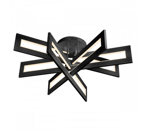 Потолочный светодиодный светильник iLedex Stalker 9082-R800-X 128W BK Потолочный светодиодный светильник iLedex Stalker 9082-R800-X 128W BK
