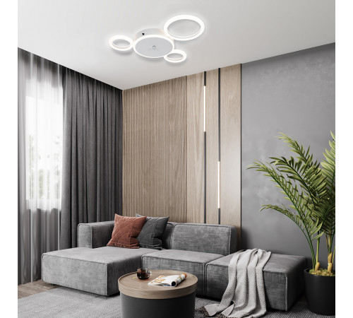 Потолочный светильник Escada Saturn 10268/4LED White Потолочный светильник Escada Saturn 10268/4LED White