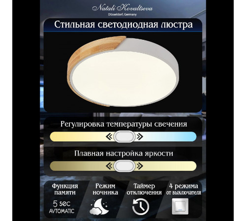 Потолочный светильник Natali Kovaltseva Scandinavian LED LAMPS 81181 Потолочный светильник Natali Kovaltseva Scandinavian LED LAMPS 81181