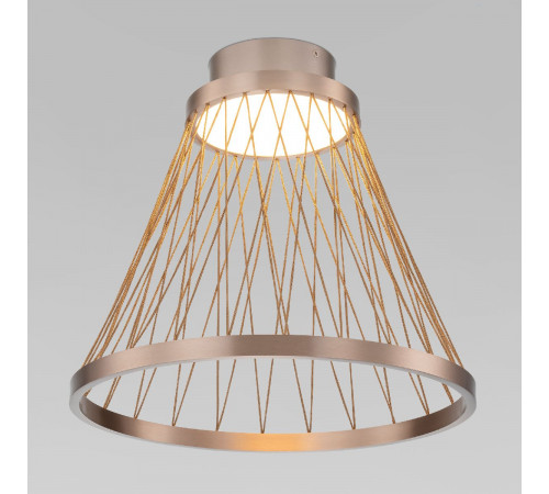 Потолочный светильник Eurosvet Cesta 40018/1 LED коричневый a069290 Потолочный светильник Eurosvet Cesta 40018/1 LED коричневый a069290